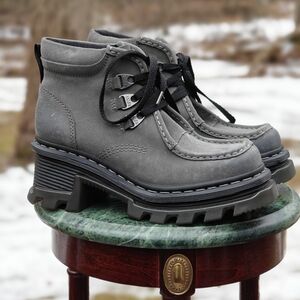 Dr. Martens Gunmetal Combat Boots